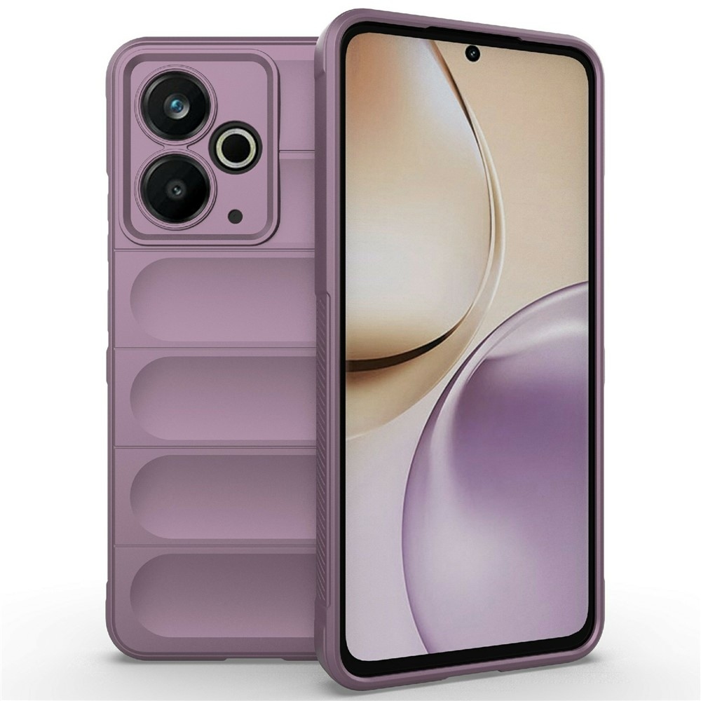 Rugg tartós zselés tok a Realme 14T 5G készülékhez - világos lila