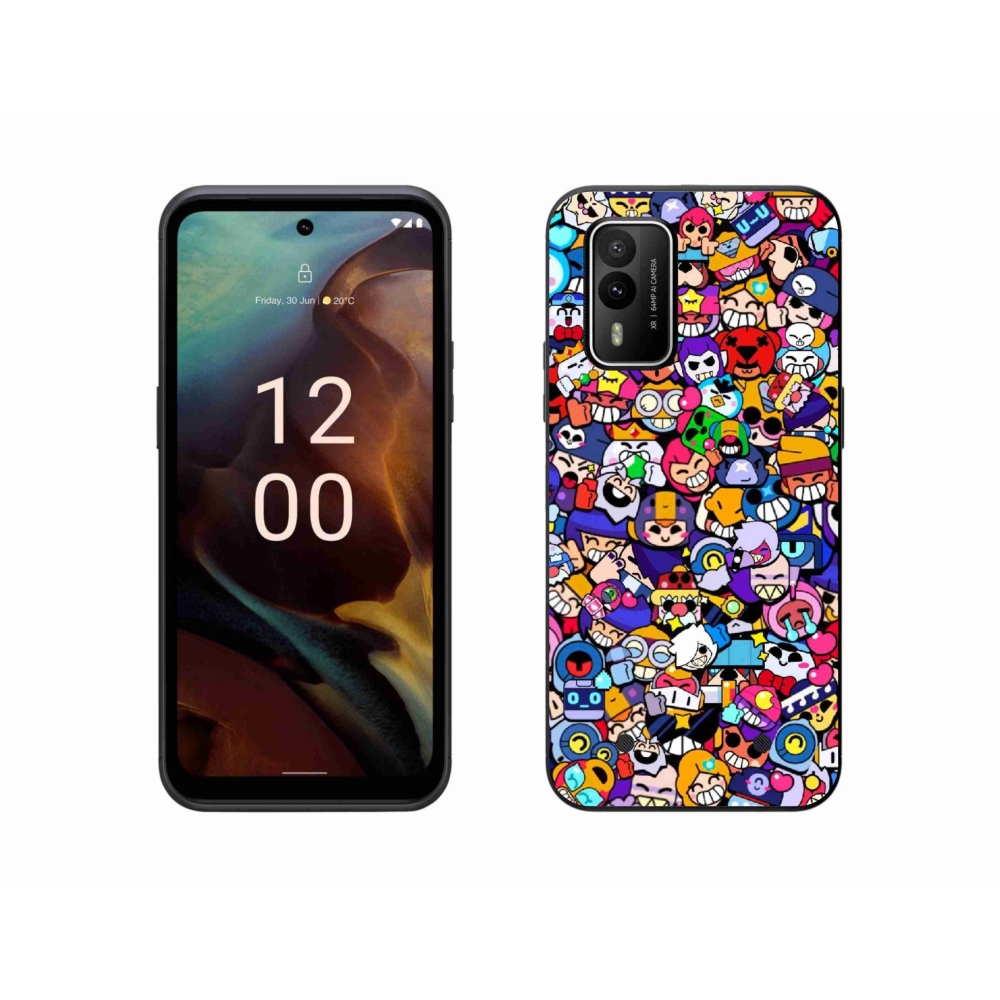 Zselés borítás mmCase a Nokia XR21 készülékhez - brawl stars 2