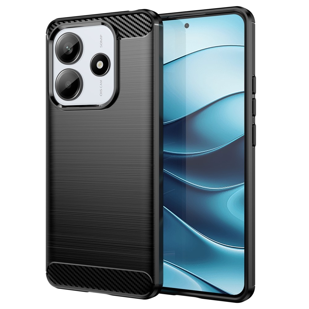 Szénálló zselés tok Xiaomi Redmi Note 14 5G - fekete