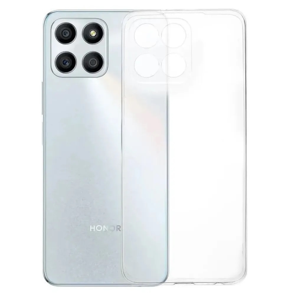 Átlátszó zselés tok a Honor X8 5G/Honor 70 Lite 5G készülékhez - átlátszó