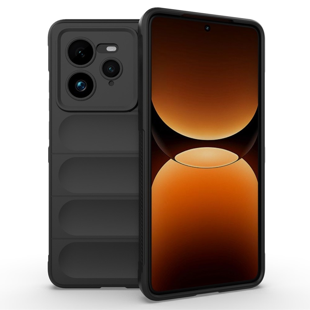 Rugg tartós zselés tok a Realme GT 7 Pro 5G készülékhez - fekete