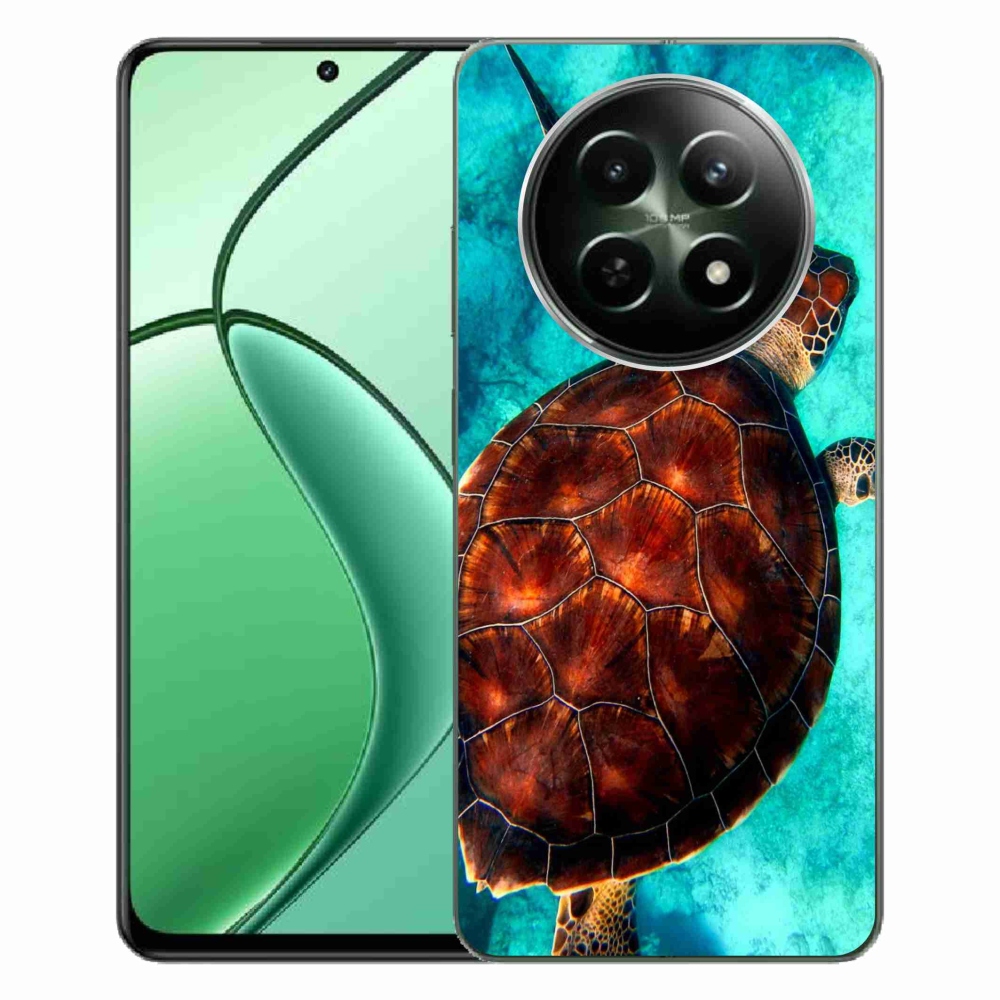 Zselés borítás mmCase a Realme 12 5G/12x 5G készülékhez - teknősbéka