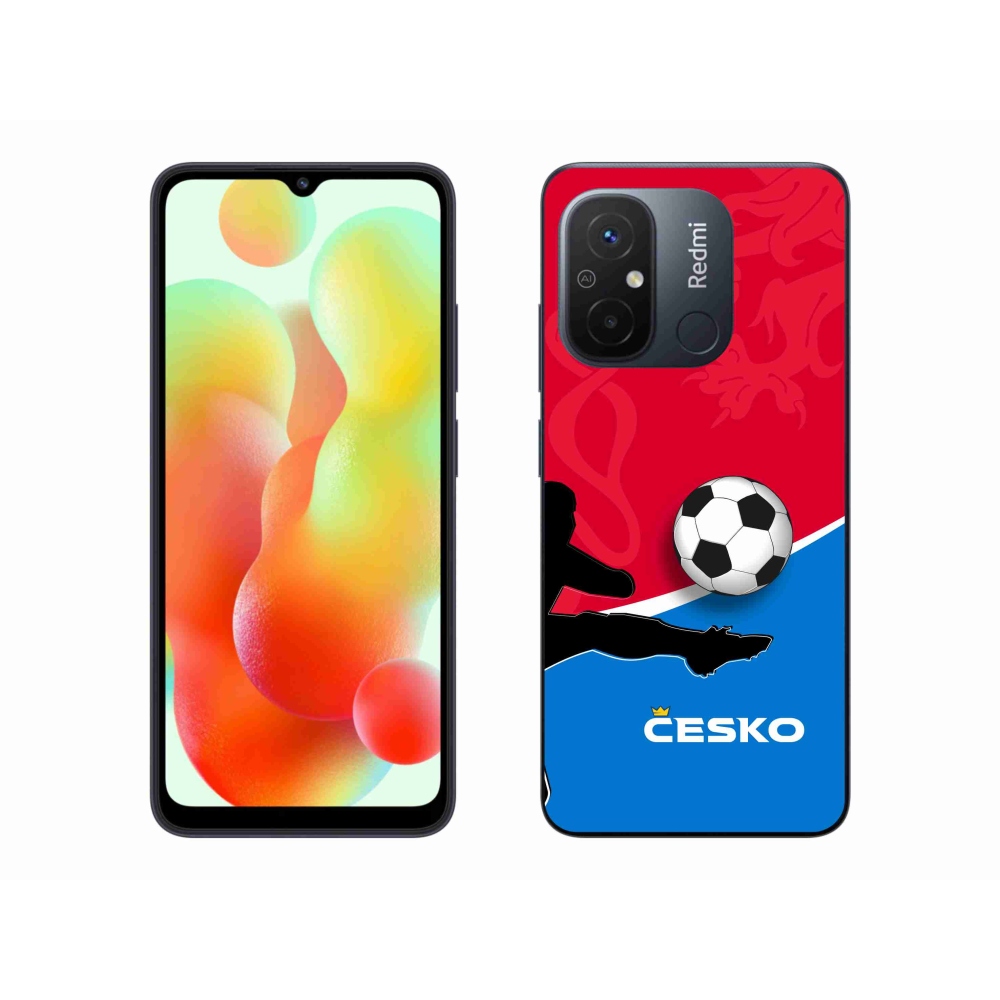 Gél borítás mmCase a Xiaomi Redmi 12C-hez - futball Csehország 2