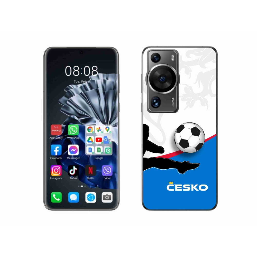 Gél borítás mmCase a Huawei P60 Pro-hoz - futball Csehország 3