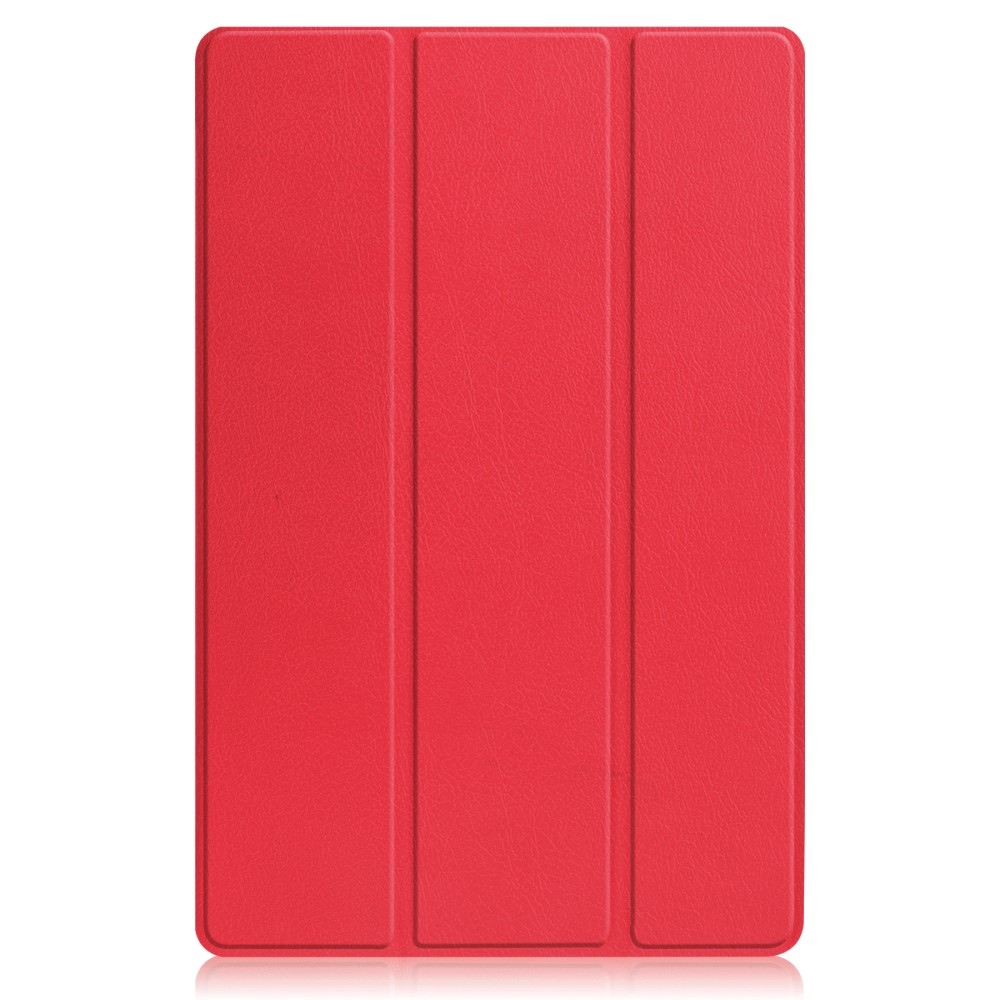 Ügyes záró tok Lenovo Tab P12 Pro táblagéphez - piros