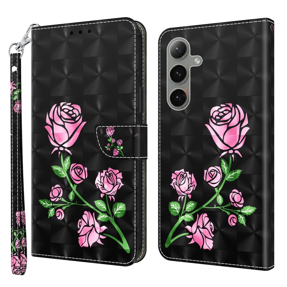 Spot book tok Samsung Galaxy S24 FE készülékhez - rózsaszínű