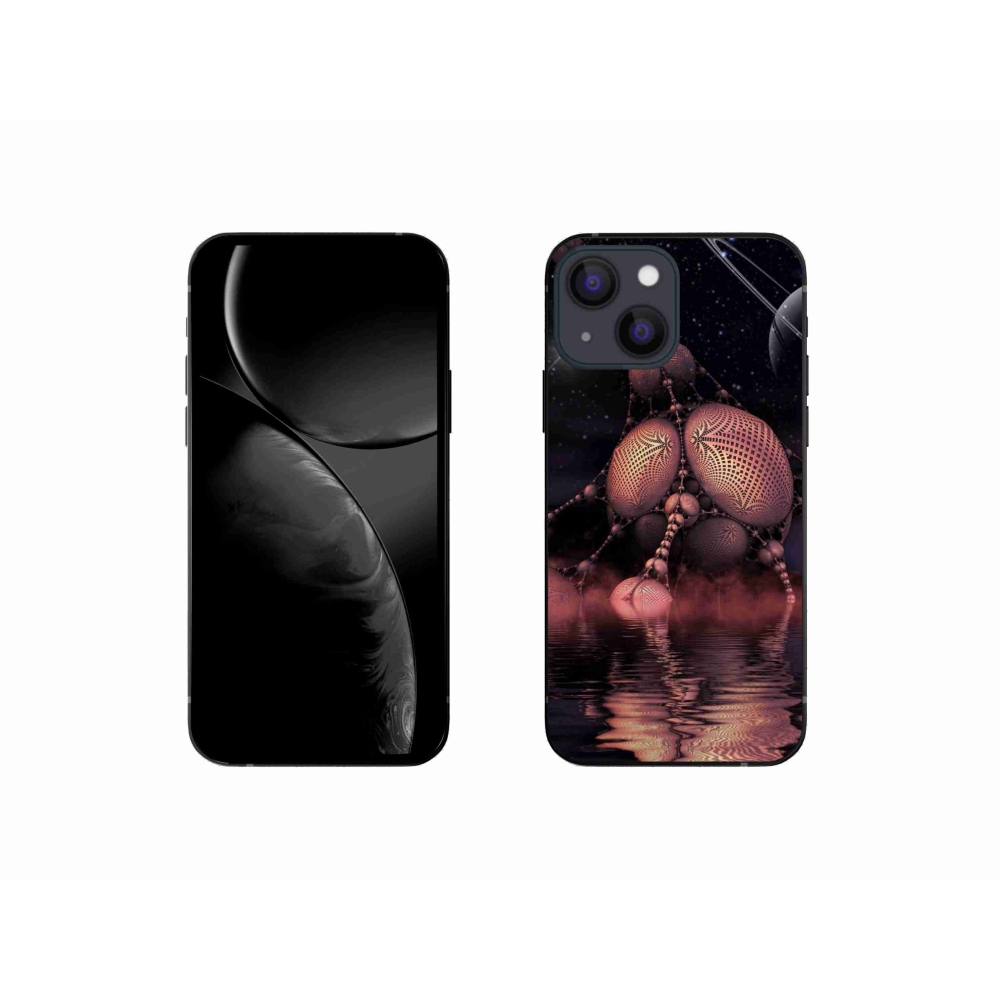 Gél borítás mmCase iPhone 13 mini készülékhez - absztrakt motívum 19