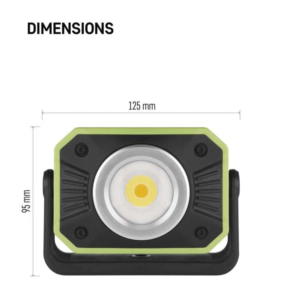 COB LED újratölthető munkalámpa P4542, 900 lm, 4400 mAh