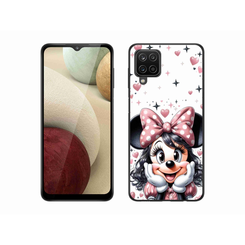 Gél védőhuzat mmCase Samsung Galaxy A12 készülékhez - minnie