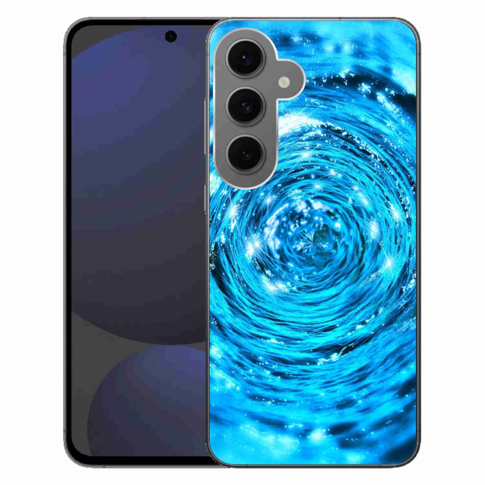 Zselés borítás mmCase Samsung Galaxy S24 FE - water vortex - Samsung Galaxy S24 FE - vízörvény