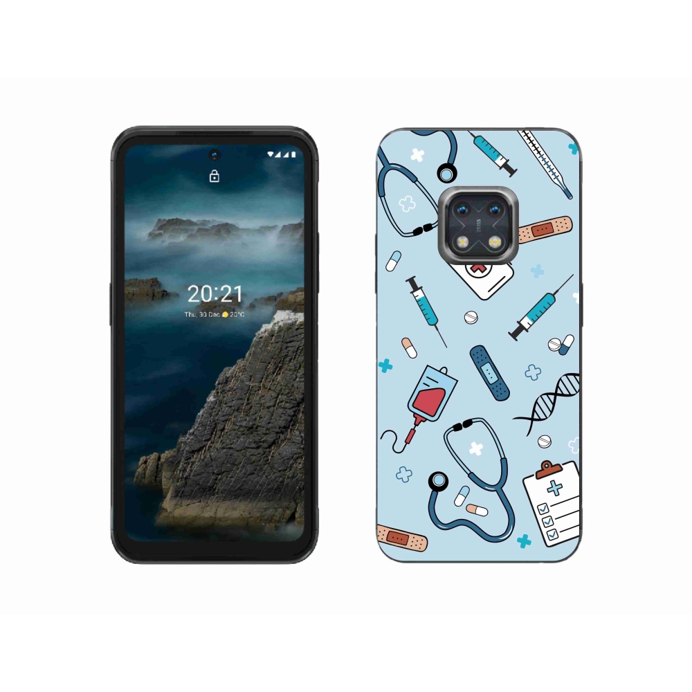 Zselés borítás mmCase a Nokia XR20 készülékhez - egészség 1