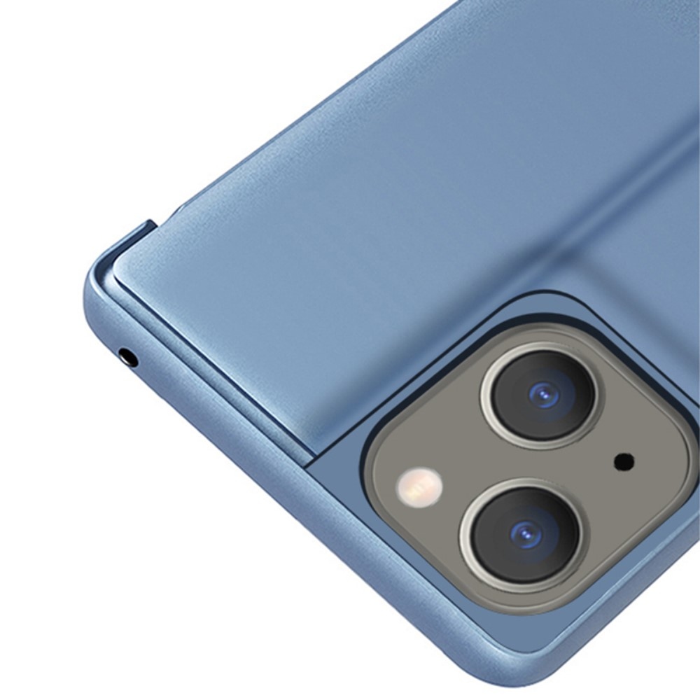 Felületi borítás matt előlappal iPhone 15 készülékhez - kék