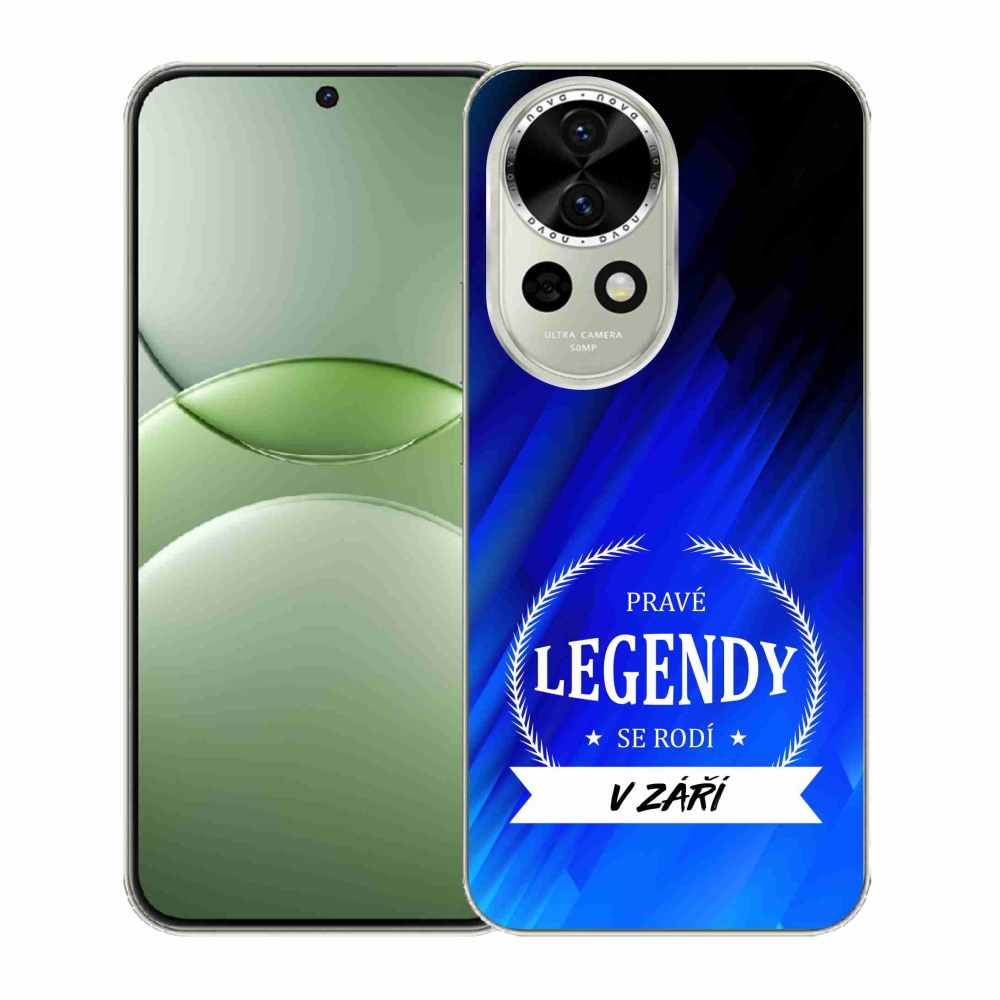 Gél borítás mmCase a Huawei Nova 13 5G-n - Legendák szeptemberben kék háttérrel