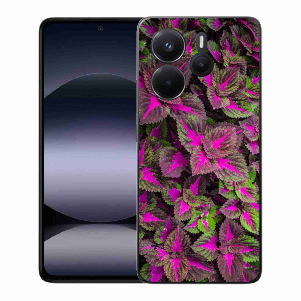 Gél borító mmCase a Xiaomi Redmi Note 14 - virágok 10