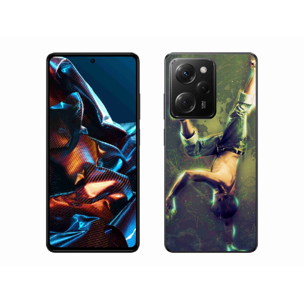 Gél borítás mmCase a Xiaomi Poco X5 Pro 5G számára - breakdance
