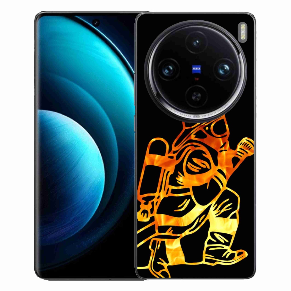 Zselés borítás mmCase a Vivo X100 Pro 5G-hez - tűzoltó 1