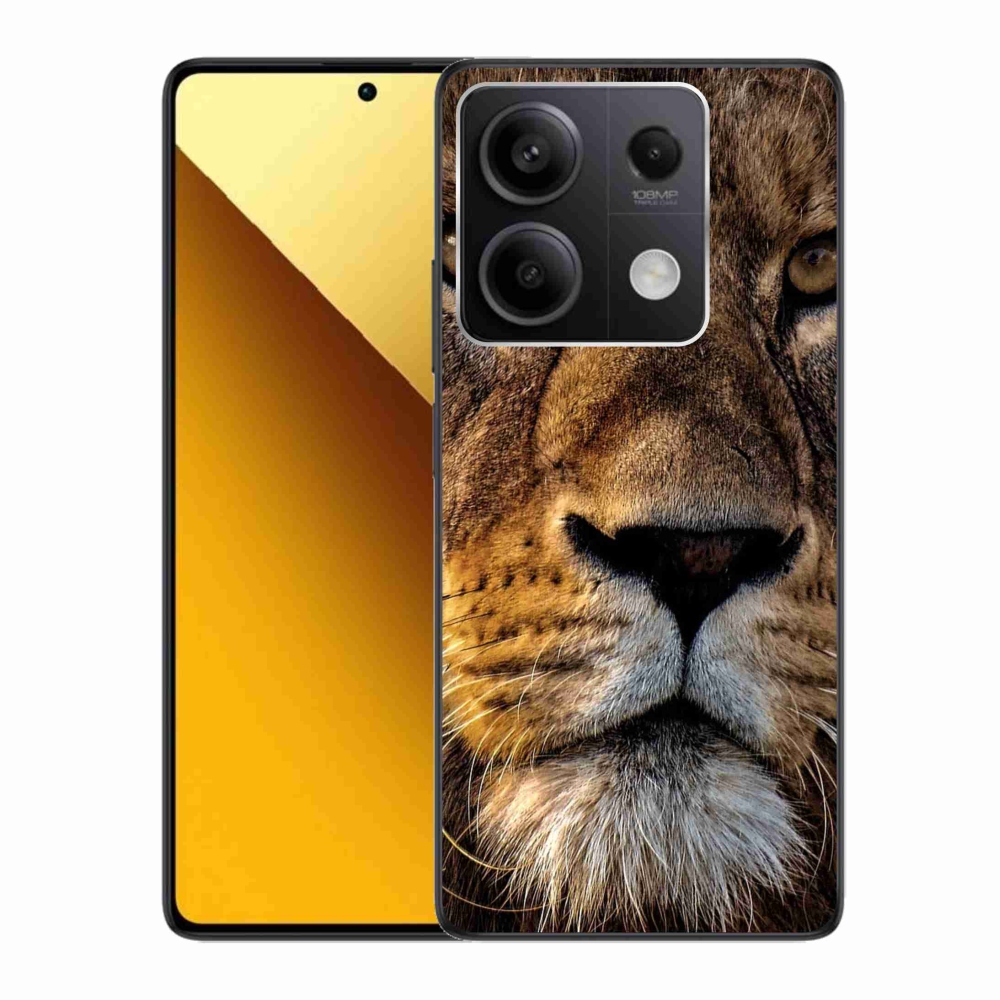 Gél tok mmCase a Xiaomi Redmi Note 13 5G-hez - oroszlán
