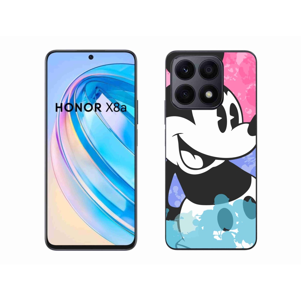 Zselés borítás mmCase a Honor X8a készülékhez - mickey egér
