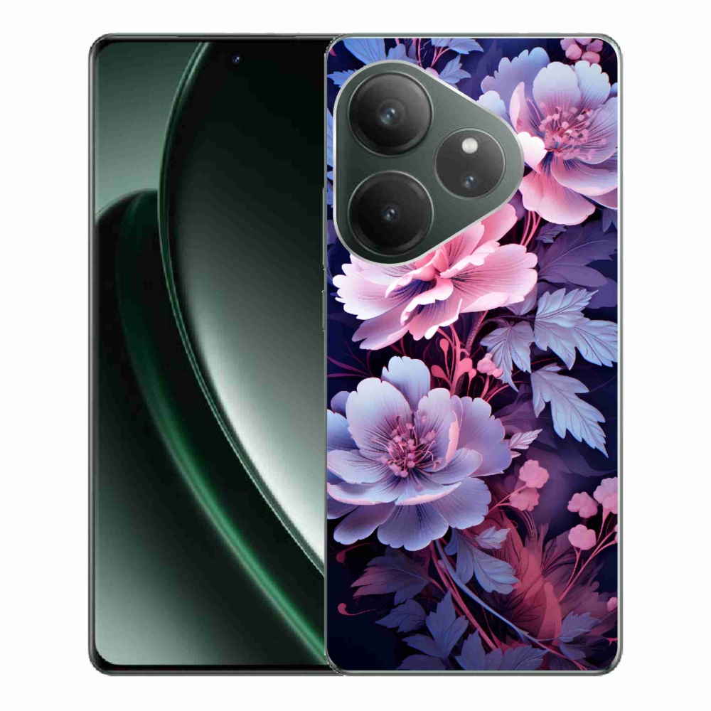 Zselés borítás mmCase a Realme GT 6 5G/GT 6T 5G - virágok 11