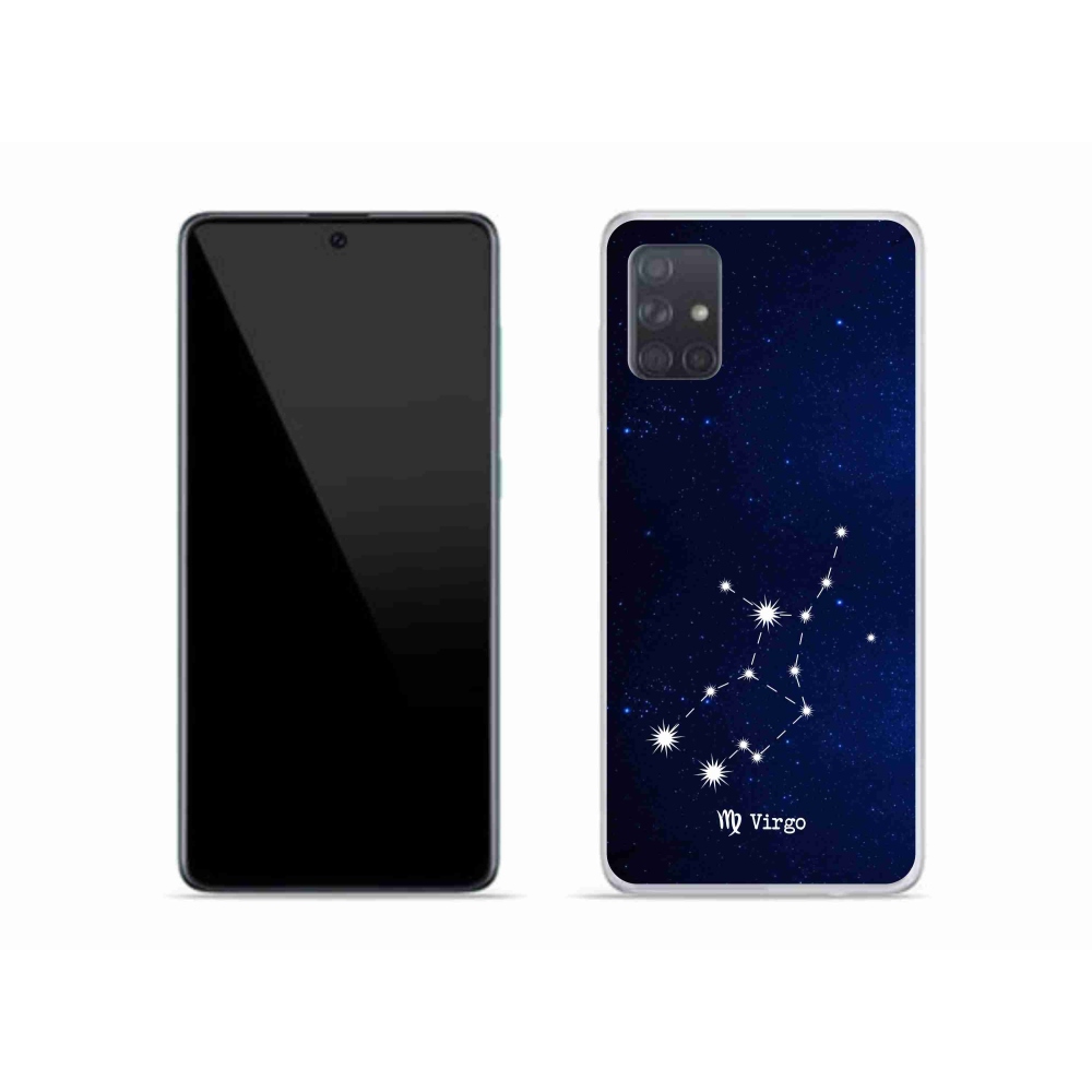 Gél borítás mmCase Samsung Galaxy A51 - Szűz csillagképhez