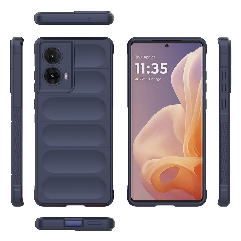 Rugg tartós zselés tok Motorola Moto G85 5G - sötétkék