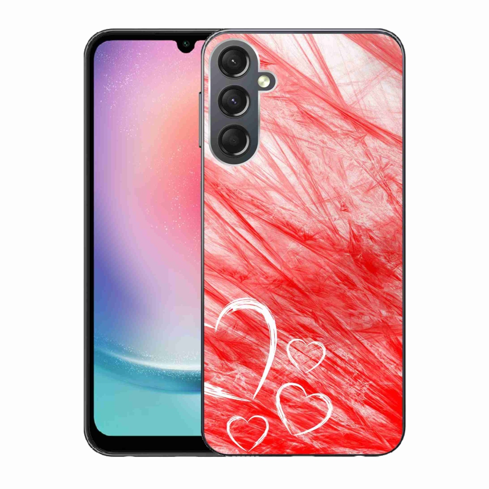 Zselés borítás mmCase Samsung Galaxy A24 készülékhez - szív