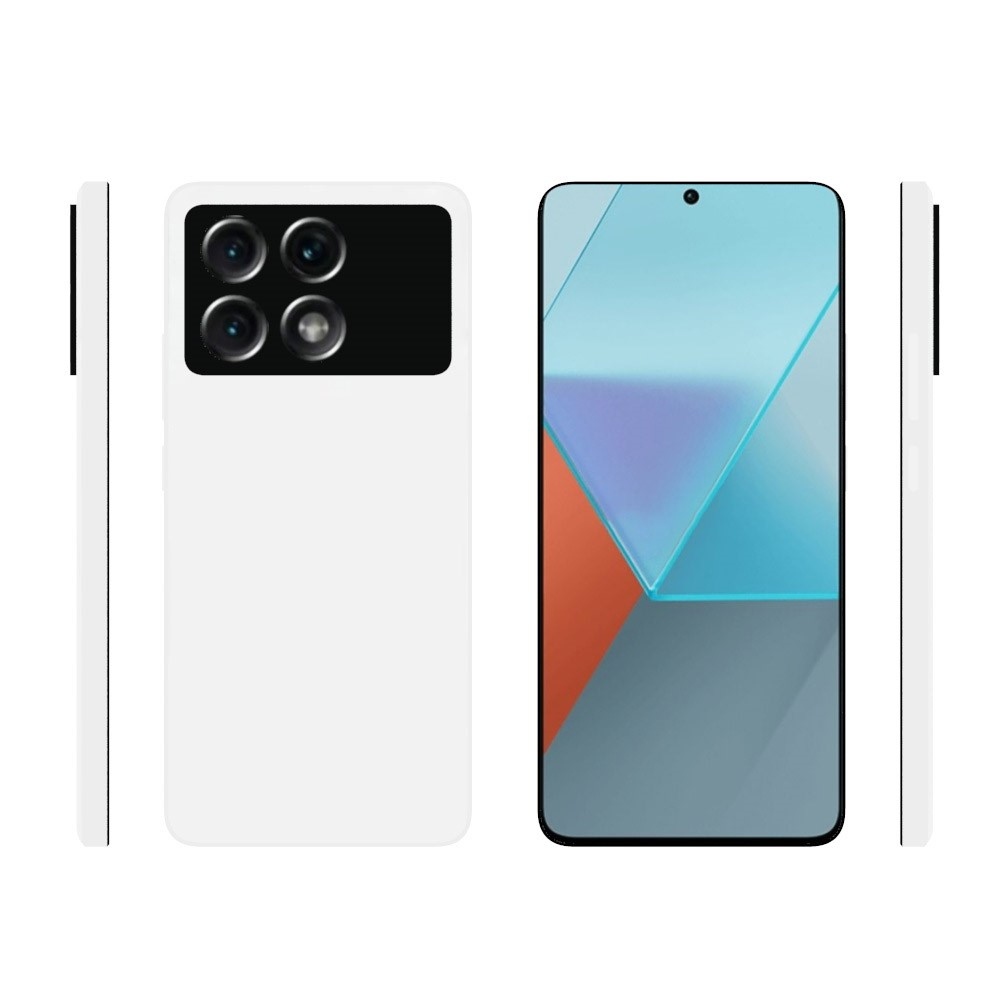 Átlátszó zselés tok a Xiaomi Poco X6 Pro 5G számára - átlátszó