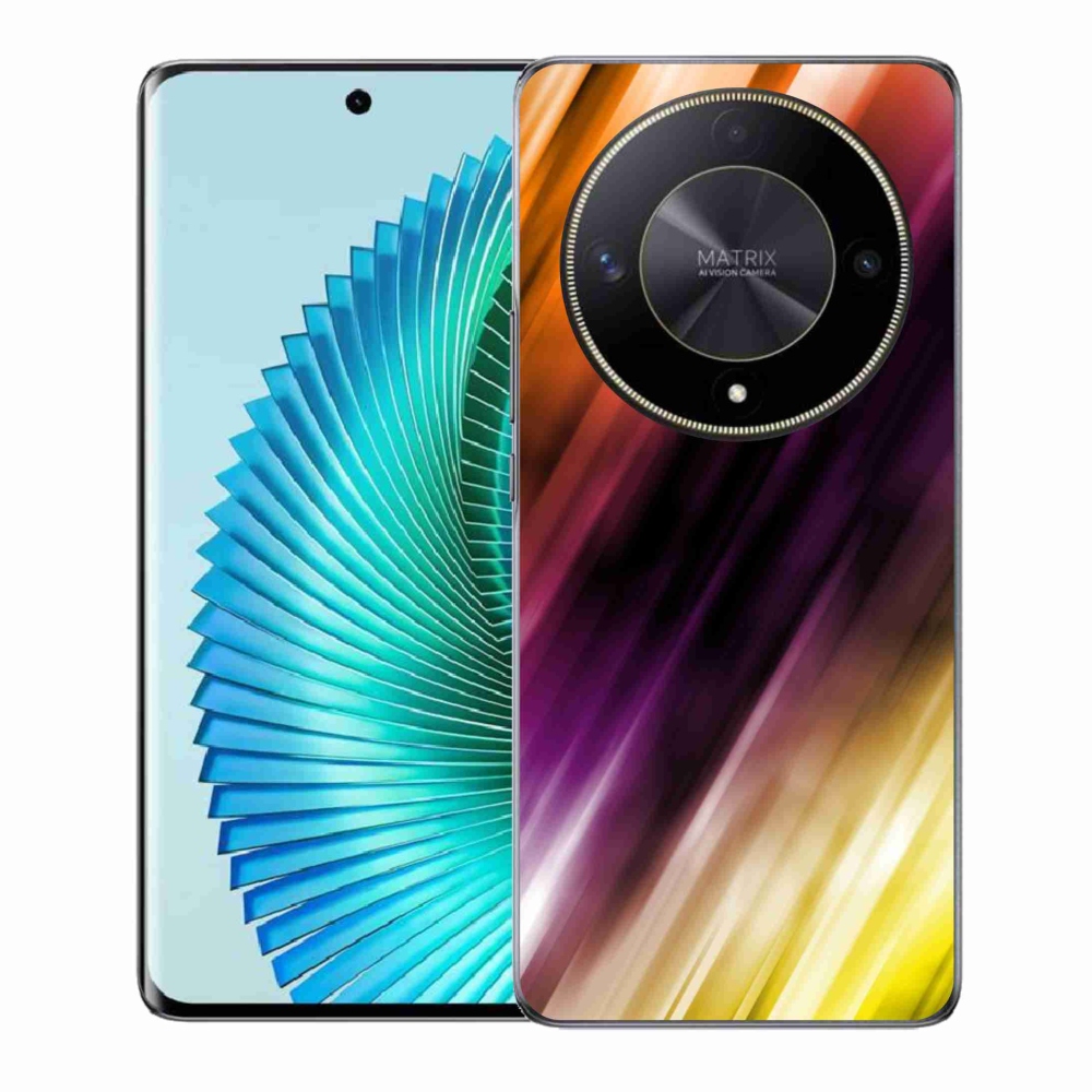 Gél borítás mmCase a Honor Magic 6 Lite 5G számára - absztrakt minta 5
