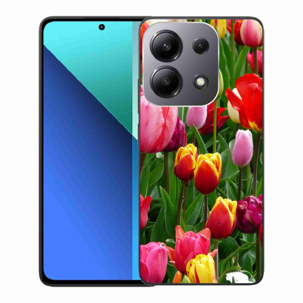 Gél borítás mmCase a Xiaomi Redmi Note 13-hoz - tulipánok