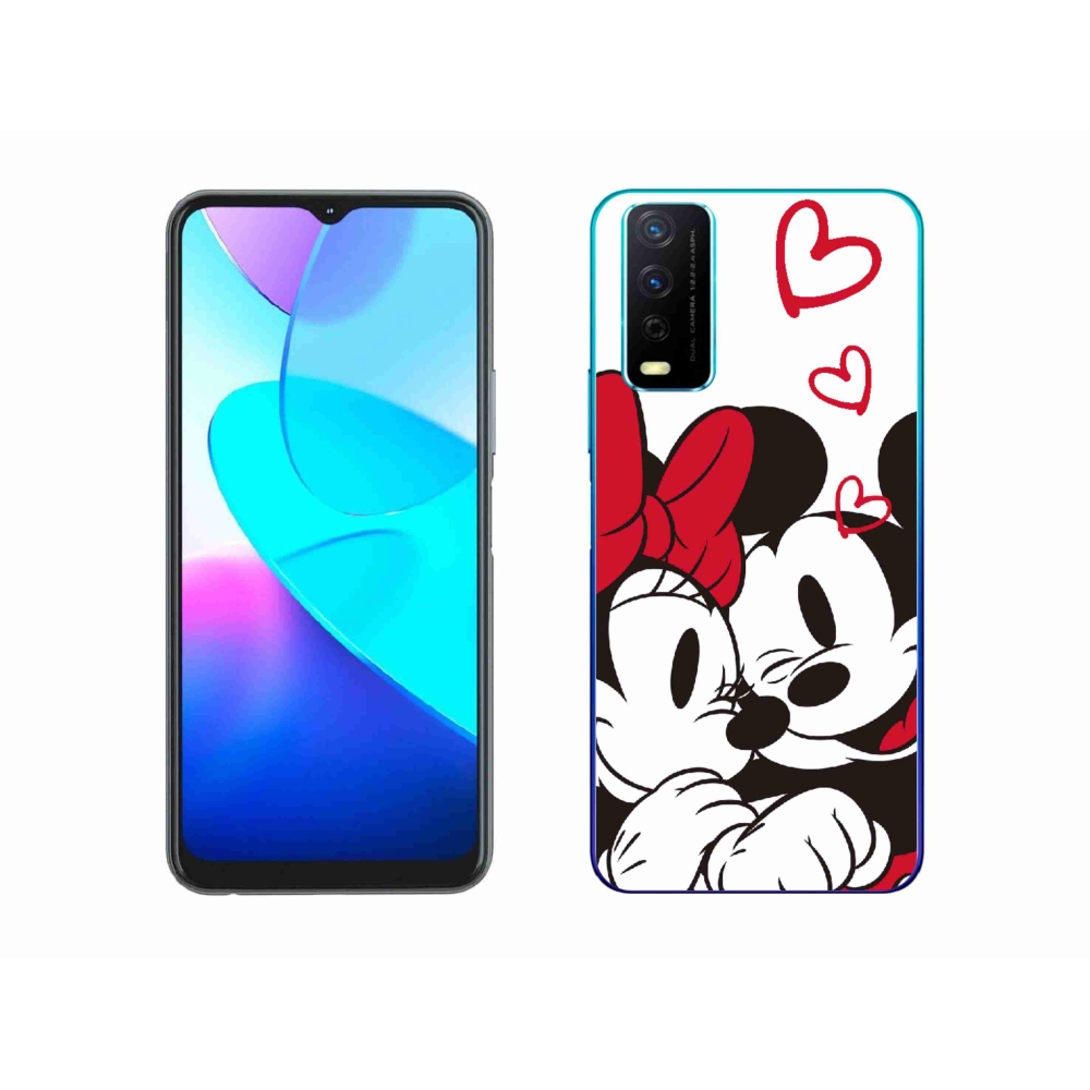 Zselés borítás mmCase a Vivo Y11s/Y20s készülékhez - minnie és mickey