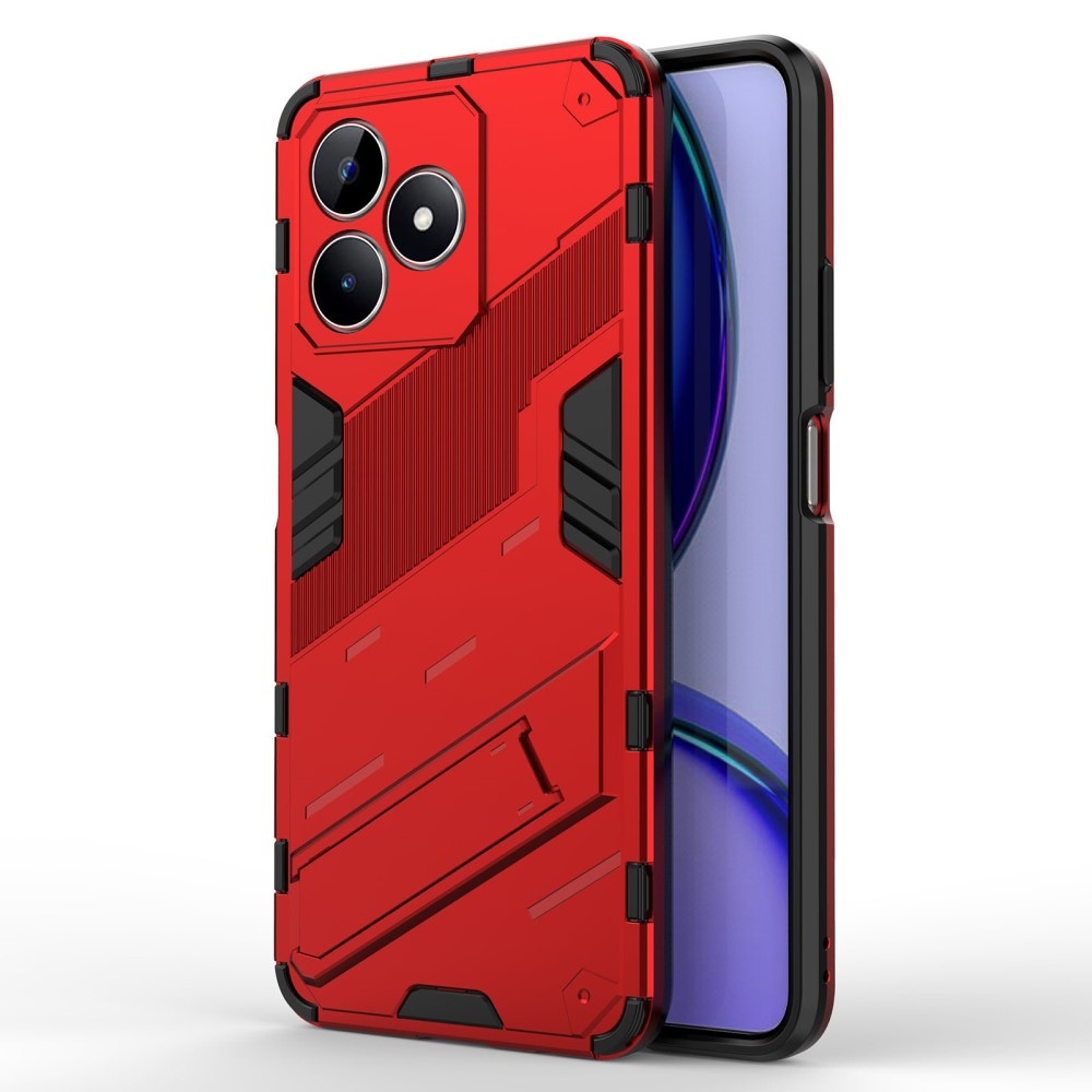 Tartós borítás a Realme C51/C53 készülékhez - piros színű