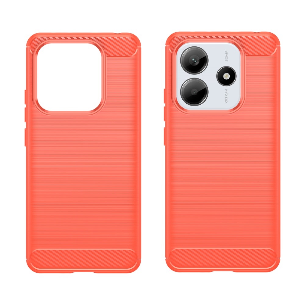 Szénálló zselés tok Xiaomi Redmi Note 14 5G - piros