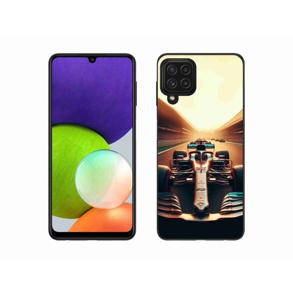Zselés borítás mmCase Samsung Galaxy A22 4G - formula 1
