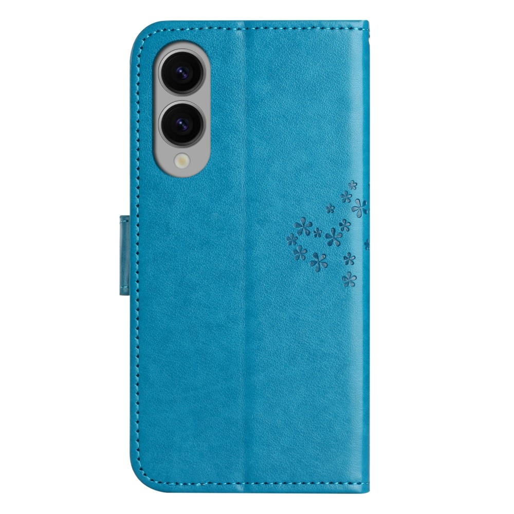Fa könyv tok Samsung Galaxy S25 Edge készülékhez - kék
