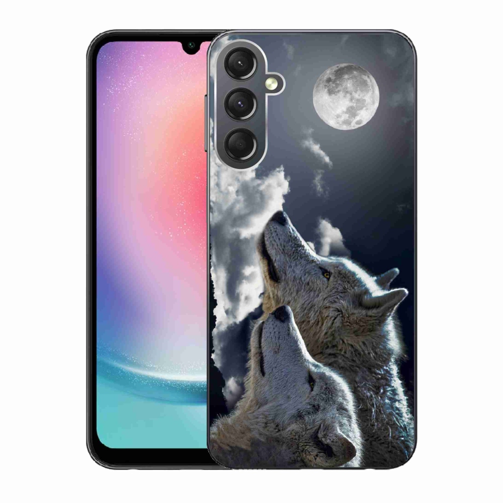 Zselés borítás mmCase Samsung Galaxy A24 - farkasok