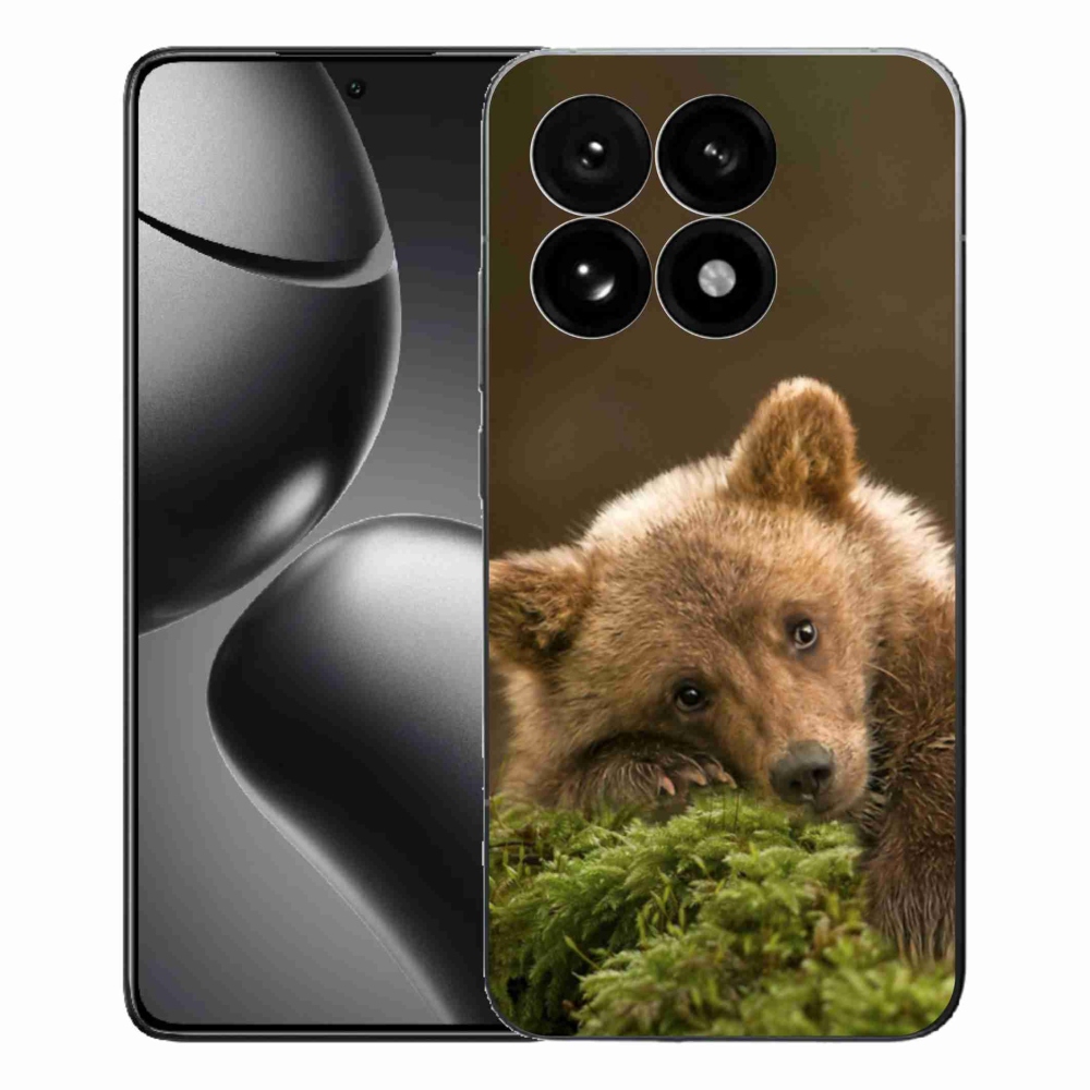 Gél borítás mmCase a Xiaomi 15T számára - medve