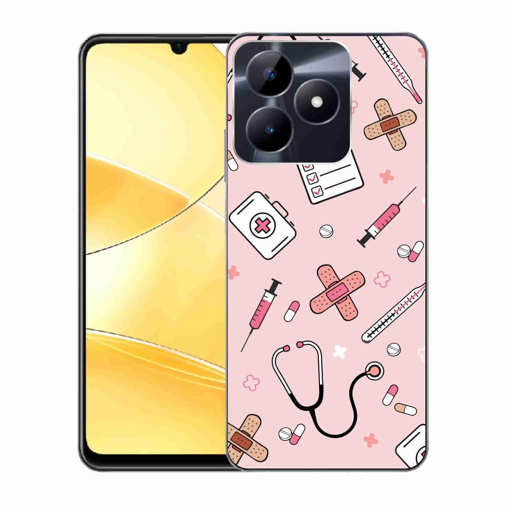 Zselés borító mmCase a Realme C51/C53 készülékhez - egészség 2