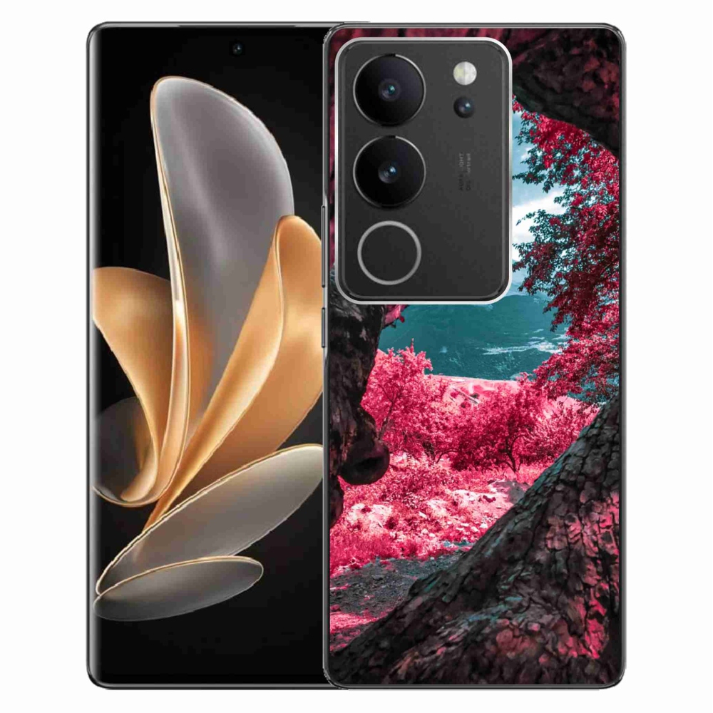 Gél borítás mmCase a Vivo V29 5G-n - hegyi kilátás
