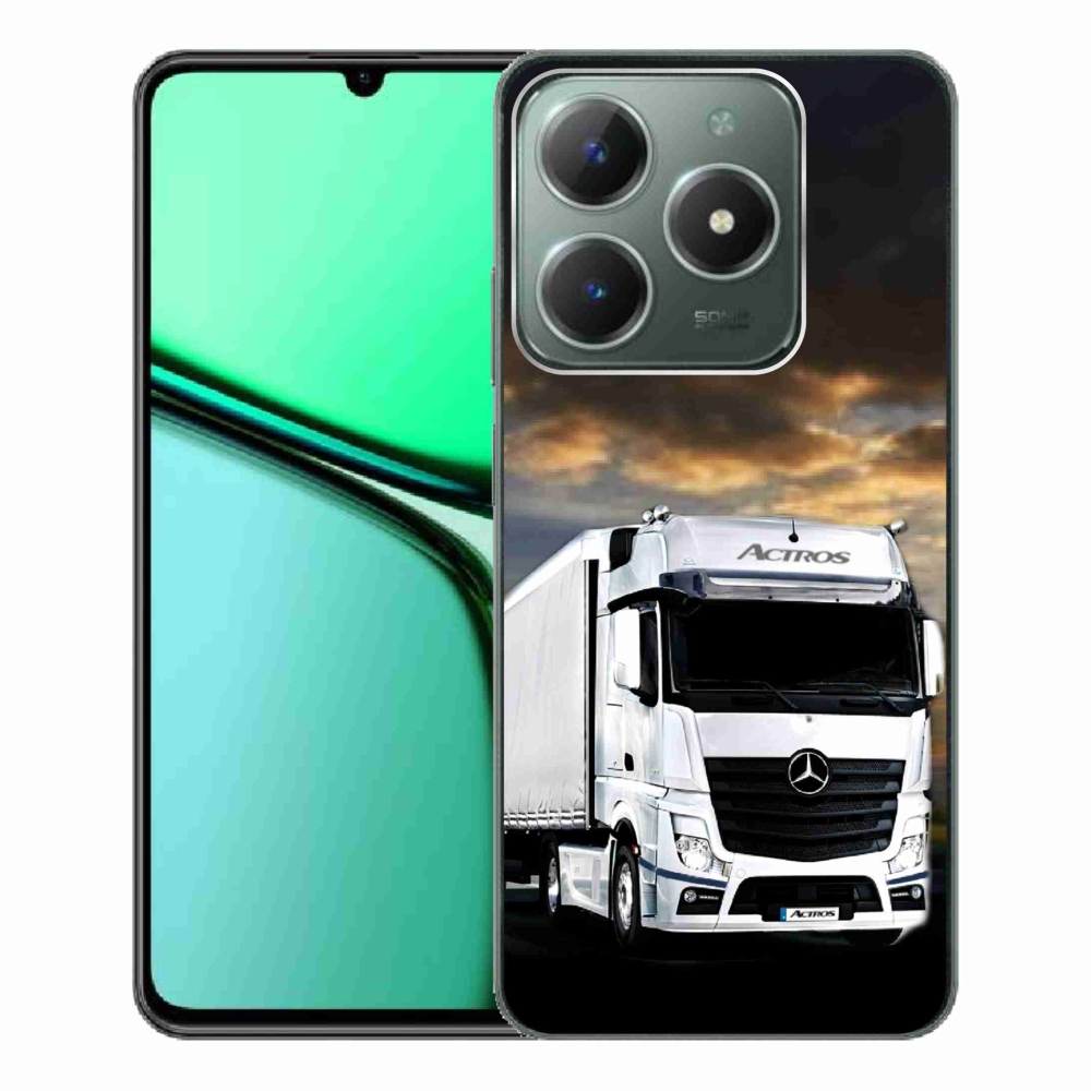Gél borítás mmCase a Realme C61 készülékhez - teherautó