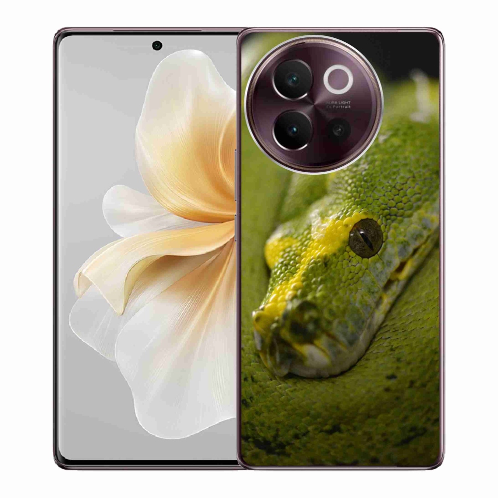 Gél borítás mmCase a Vivo V40 Lite 5G készülékhez - kígyó 2