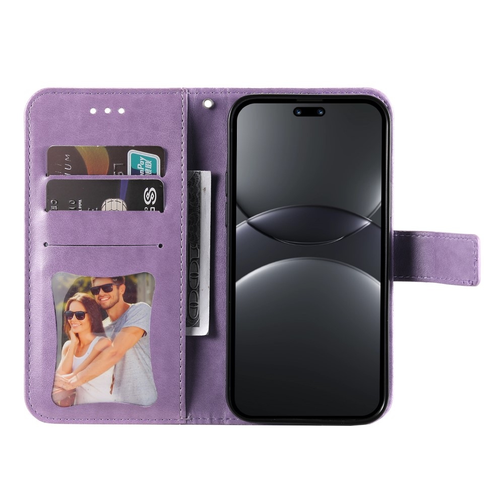 Mandala könyv tok a Huawei Nova 13 Pro 5G számára - lila