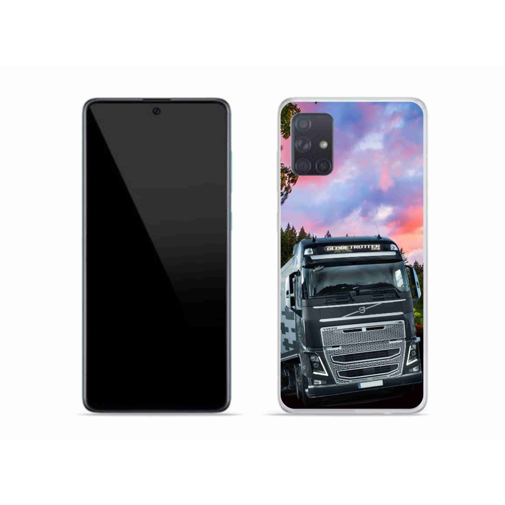 Zselés borítás mmCase Samsung Galaxy A51 - teherautó 2