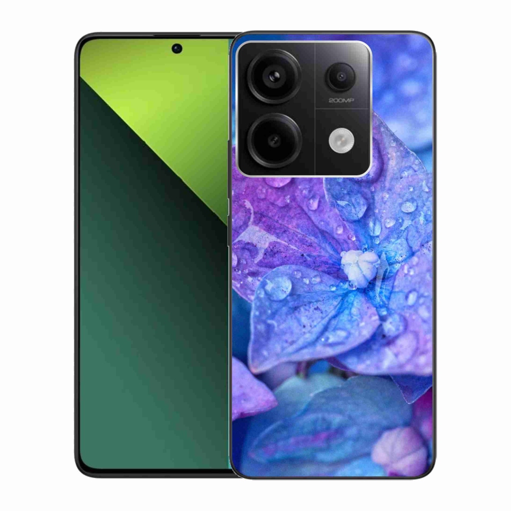 Gél borítás mmCase a Xiaomi Redmi Note 13 Pro 5G/Poco X6 5G számára - lila virág