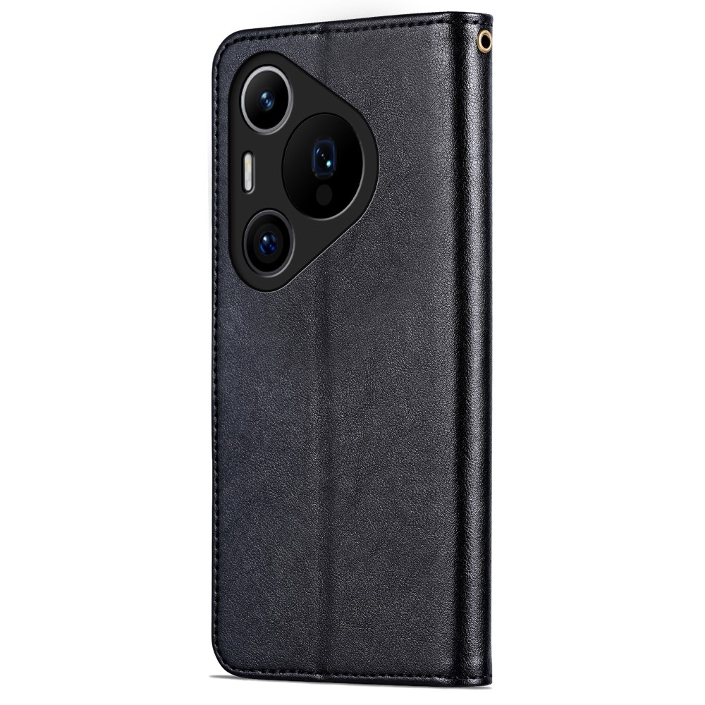 AZNS könyvtáska Huawei Pura 70 Pro-hoz - fekete