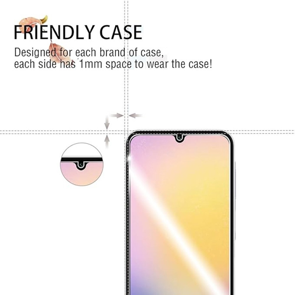 2,5D edzett üveg a Samsung Galaxy A26 5G készülékben