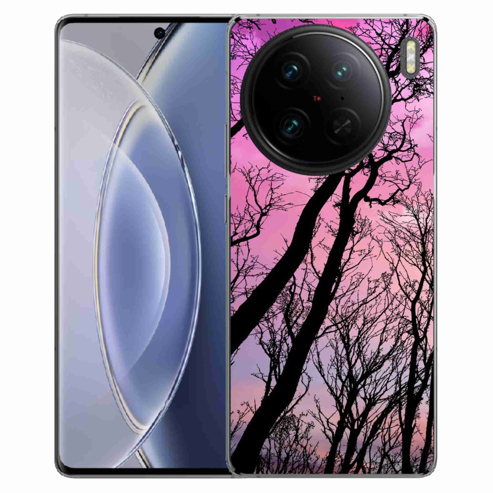 Gél tok mmCase a Vivo X90 Pro számára - kidőlt fák