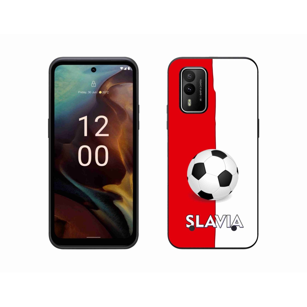 Zselés borítás mmCase a Nokia XR21 készülékhez - futball 2
