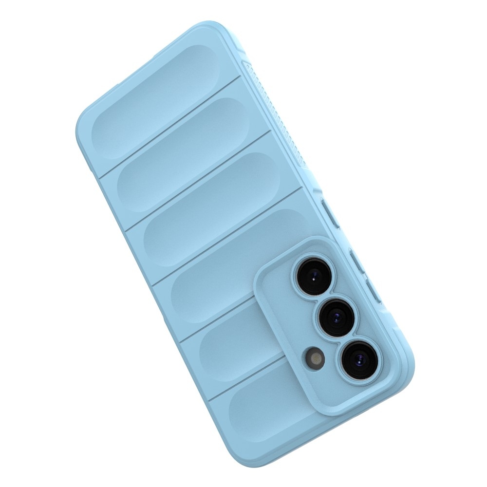 Rugg tartós zselés tok Samsung Galaxy S25 készülékhez - világoskék