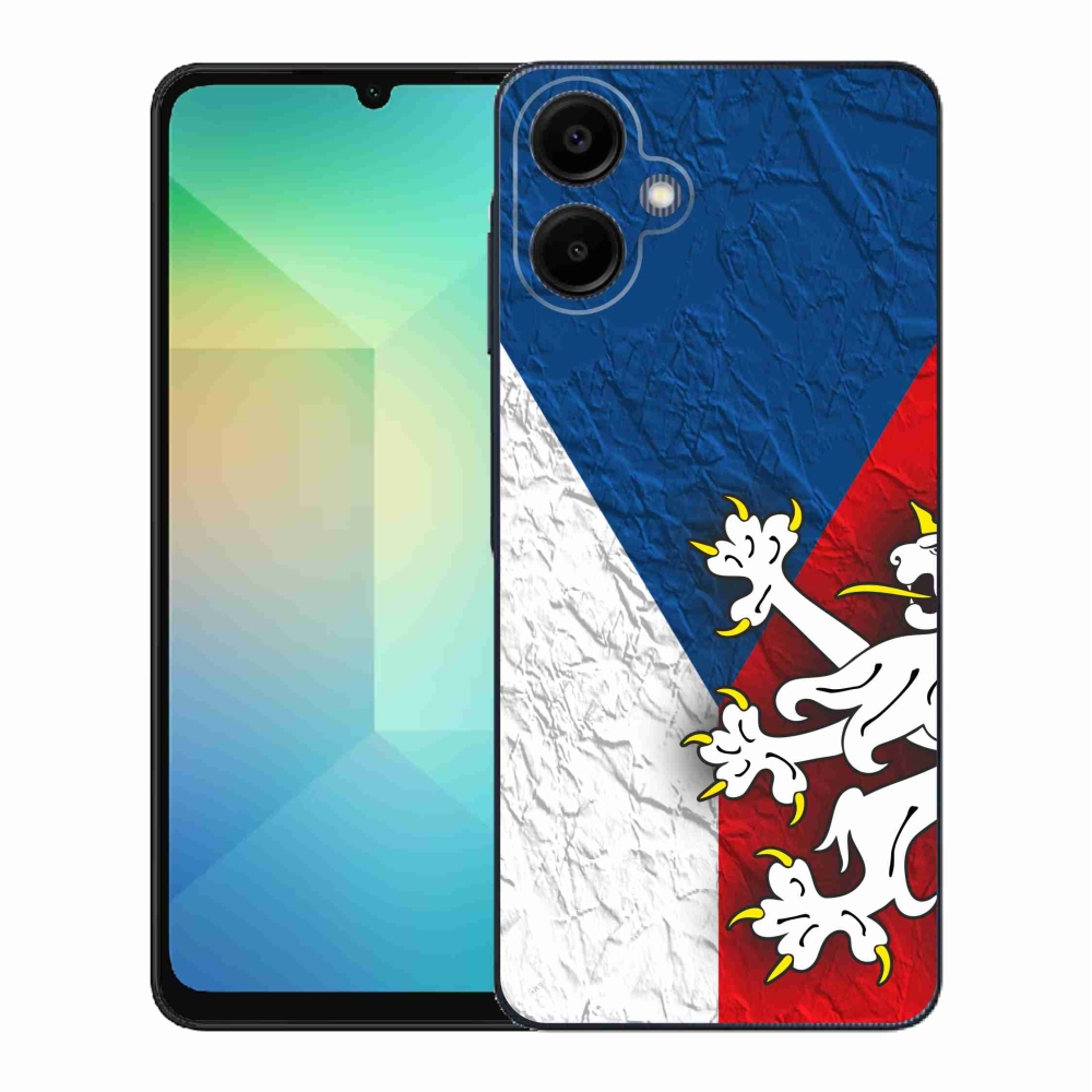 Gél borítás mmCase Samsung Galaxy A06 4G - cseh zászló 1