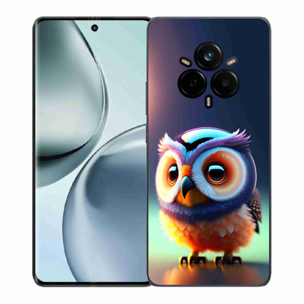 Gél borítás mmCase a Realme 14 Pro+ 5G készülékhez - bagoly
